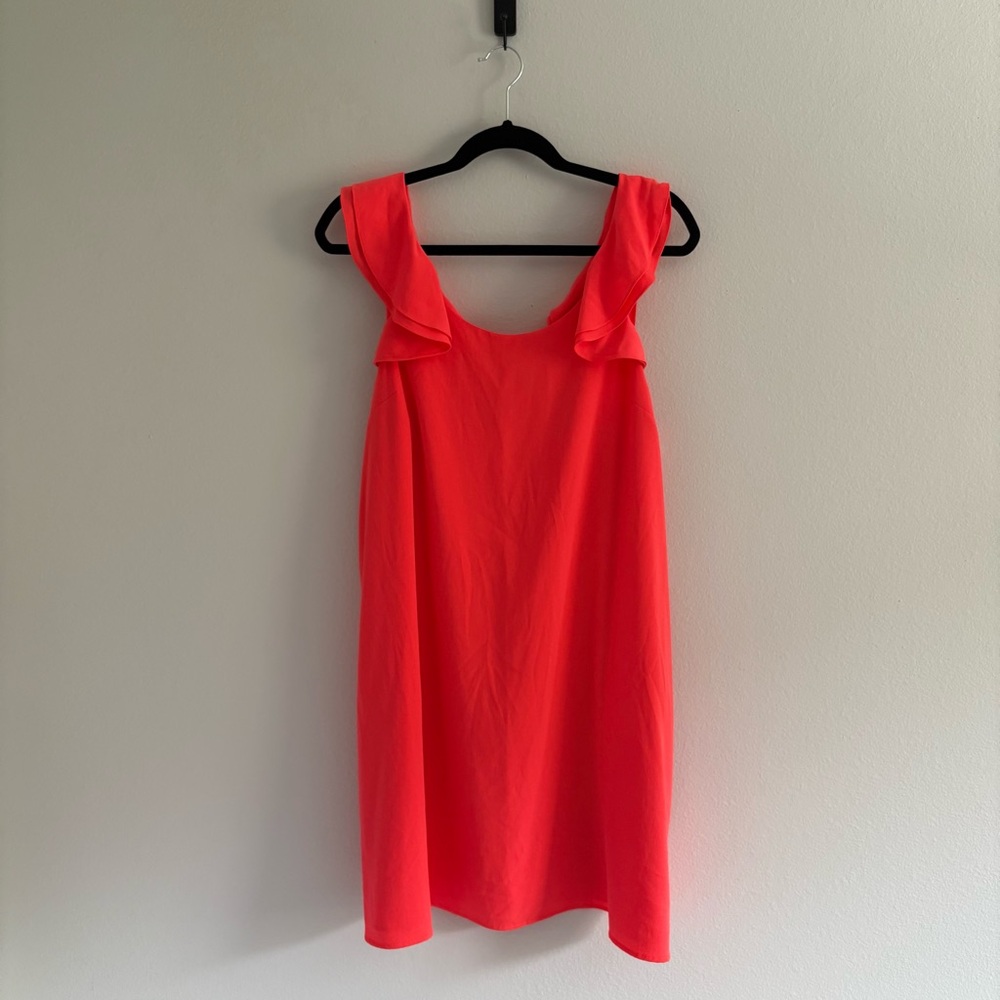 Cece’s• Elegant Coral‎ Sleeveless Dress
